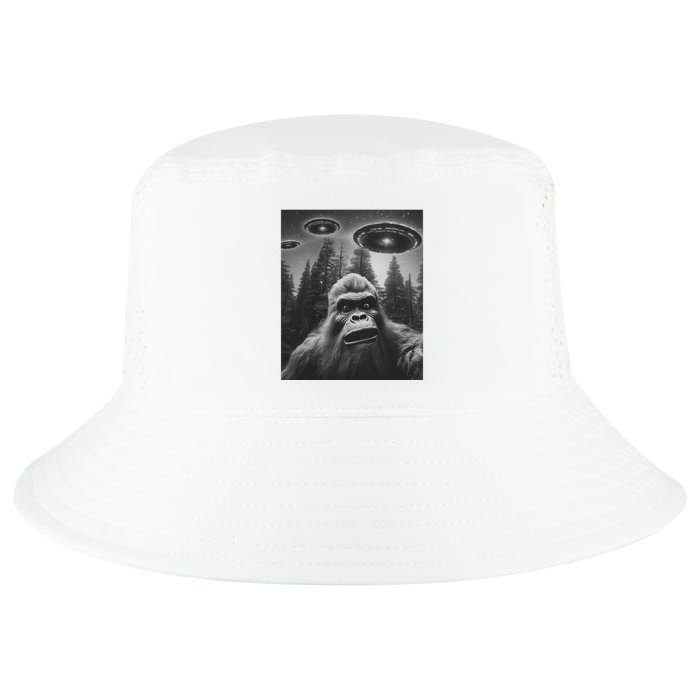 Funny Bigfoot Sasquatch Alien Ufo Cool Comfort Performance Bucket Hat