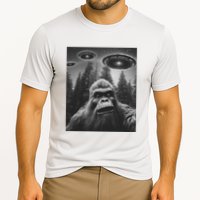 Funny Bigfoot Sasquatch Alien Ufo Performance Shirt