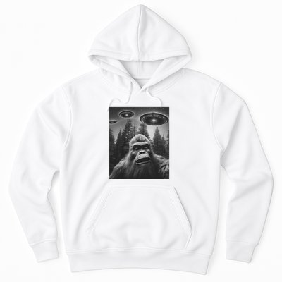 Funny Bigfoot Sasquatch Alien Ufo Hoodie