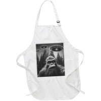 Funny Bigfoot Sasquatch Alien Ufo Apron