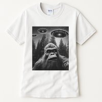 Funny Bigfoot Sasquatch Alien Ufo Tall T-Shirt