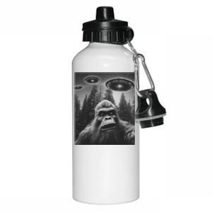 Funny Bigfoot Sasquatch Alien Ufo Aluminum Water Bottle