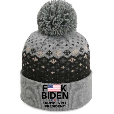 Fjb, Bare Shelves, Anti Liberal, Fu46 The Baniff Cuffed Pom Beanie