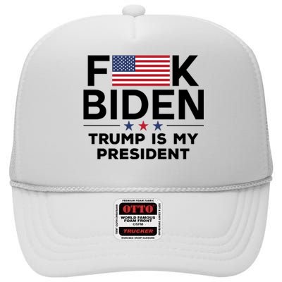 Fjb, Bare Shelves, Anti Liberal, Fu46 High Crown Mesh Back Trucker Hat