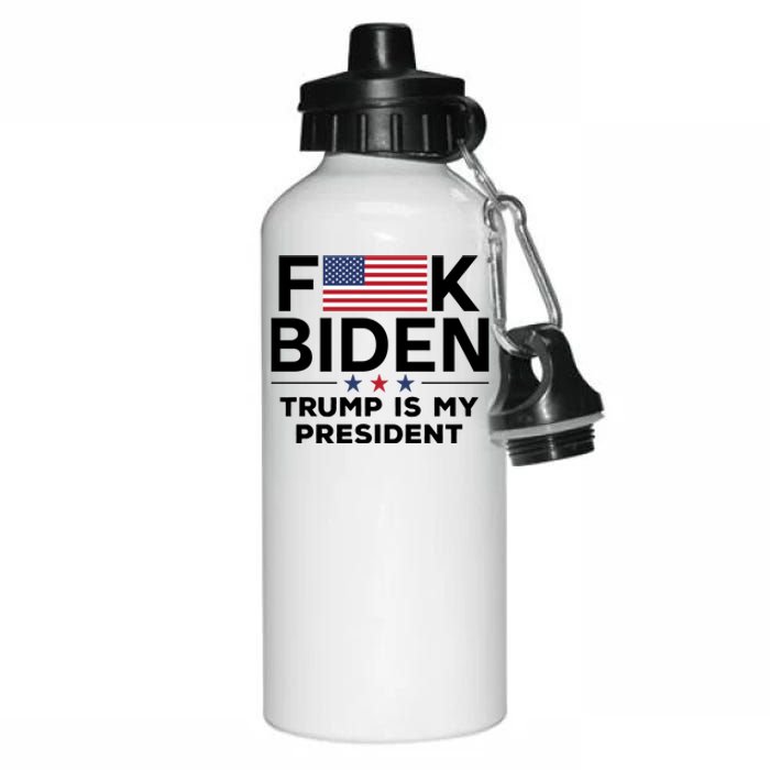 Fjb, Bare Shelves, Anti Liberal, Fu46 Aluminum Water Bottle