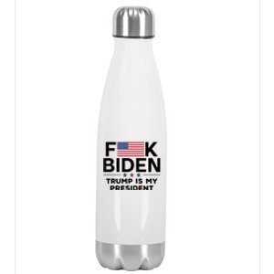 Fjb, Bare Shelves, Anti Liberal, Fu46 Stainless Steel Insulated Water Bottle