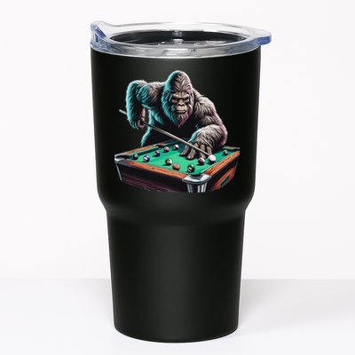 Funny Bigfoot Sasquatch Billiards Pool Player Tumbler