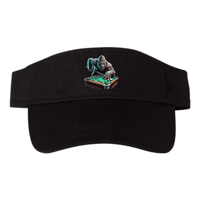 Funny Bigfoot Sasquatch Billiards Pool Player Visor