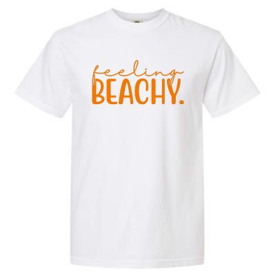 Feeling Beachy Summer Vacation Garment-Dyed Heavyweight T-Shirt