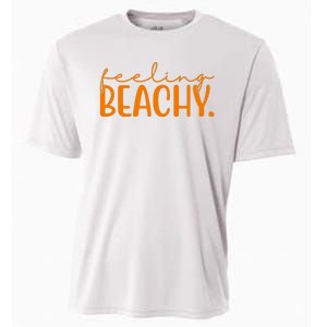 Feeling Beachy Summer Vacation Cooling Performance Crew T-Shirt