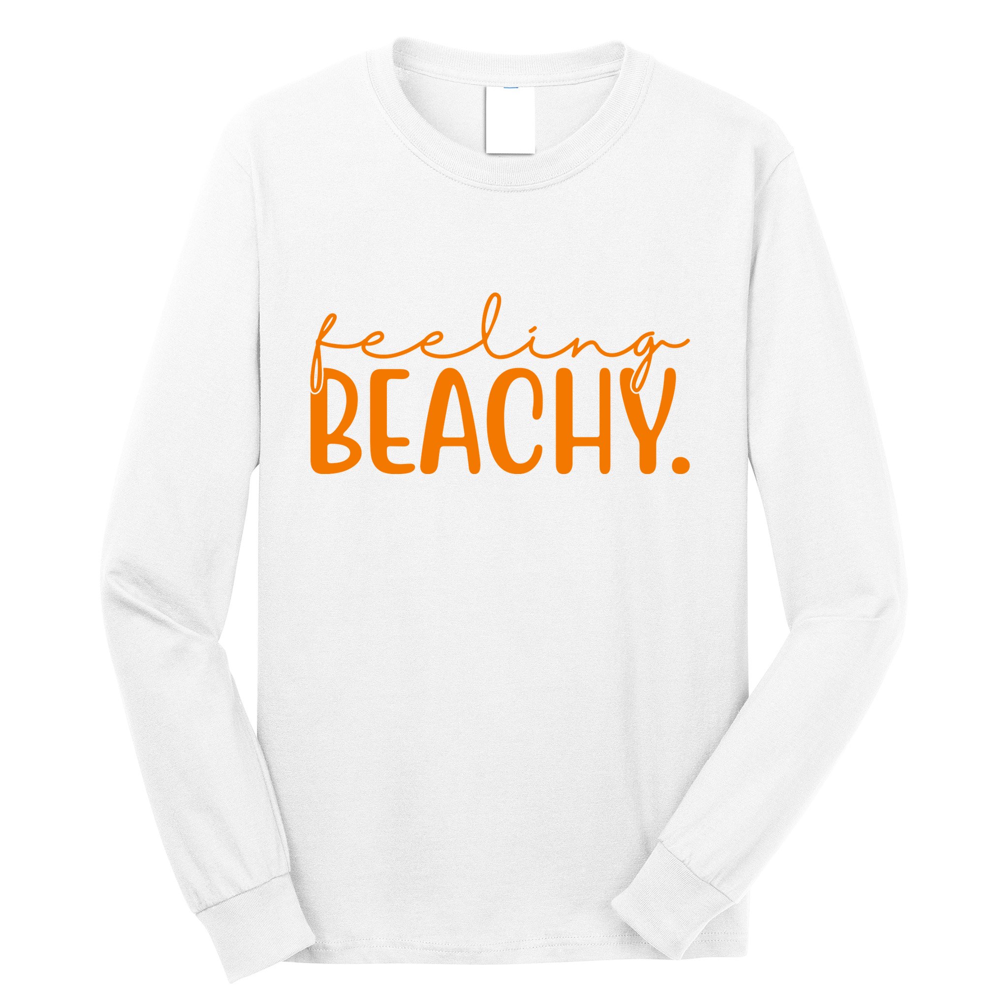Feeling Beachy Summer Vacation Long Sleeve Shirt