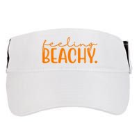 Feeling Beachy Summer Vacation Adult Drive Performance Visor