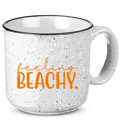 Feeling Beachy Summer Vacation 15oz Campfire Ceramic Mug