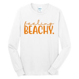 Feeling Beachy Summer Vacation Tall Long Sleeve T-Shirt