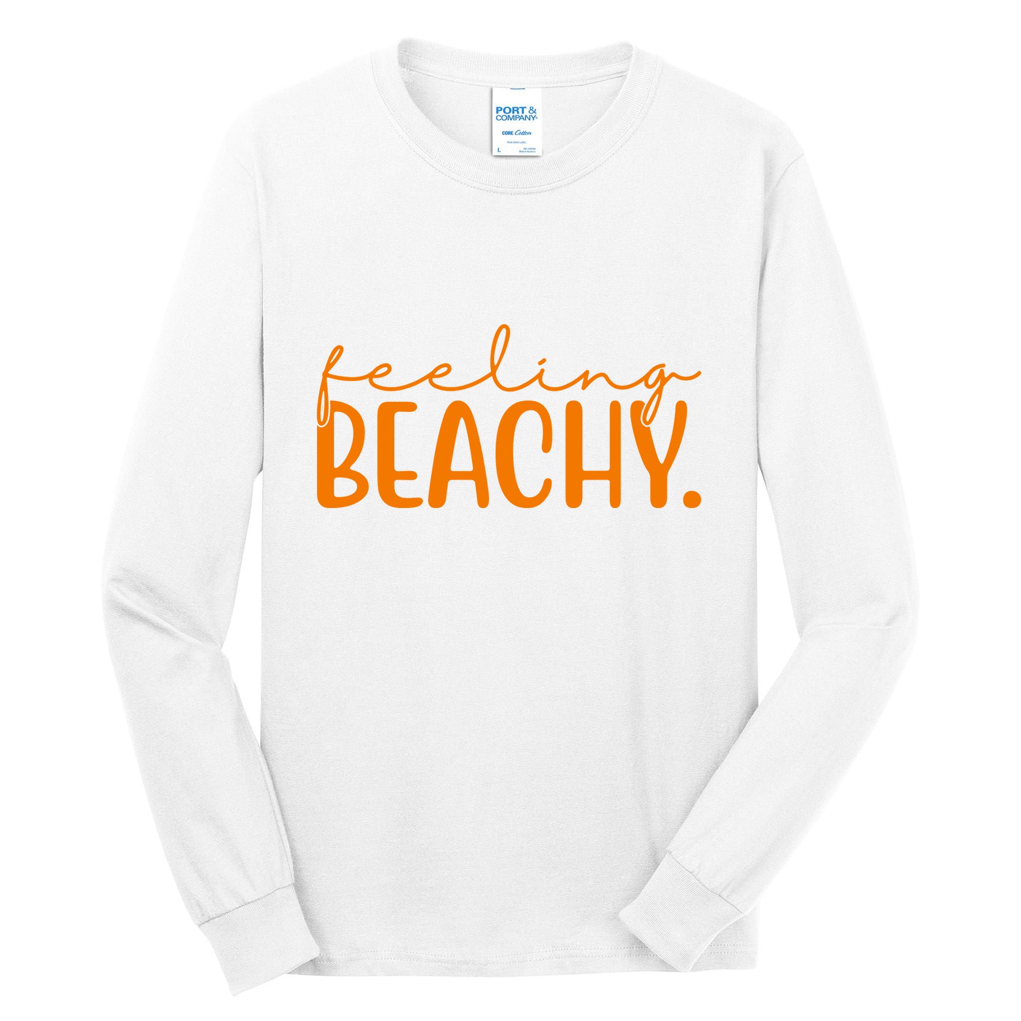 Feeling Beachy Summer Vacation Tall Long Sleeve T-Shirt