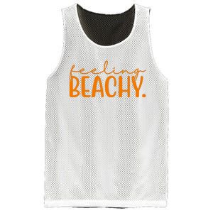 Feeling Beachy Summer Vacation Mesh Reversible Basketball Jersey Tank