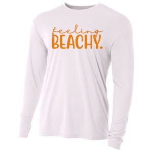 Feeling Beachy Summer Vacation Cooling Performance Long Sleeve Crew