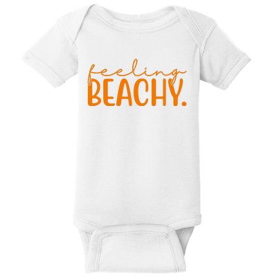 Feeling Beachy Summer Vacation Baby Bodysuit