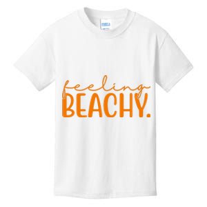 Feeling Beachy Summer Vacation Kids T-Shirt