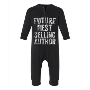 Future Best Selling Author Poetry Gifts For Writers Poets Infant Fleece One Piece