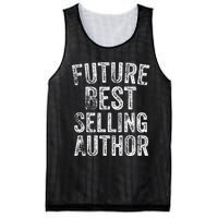 Future Best Selling Author Poetry Gifts For Writers Poets Mesh Reversible Basketball Jersey Tank