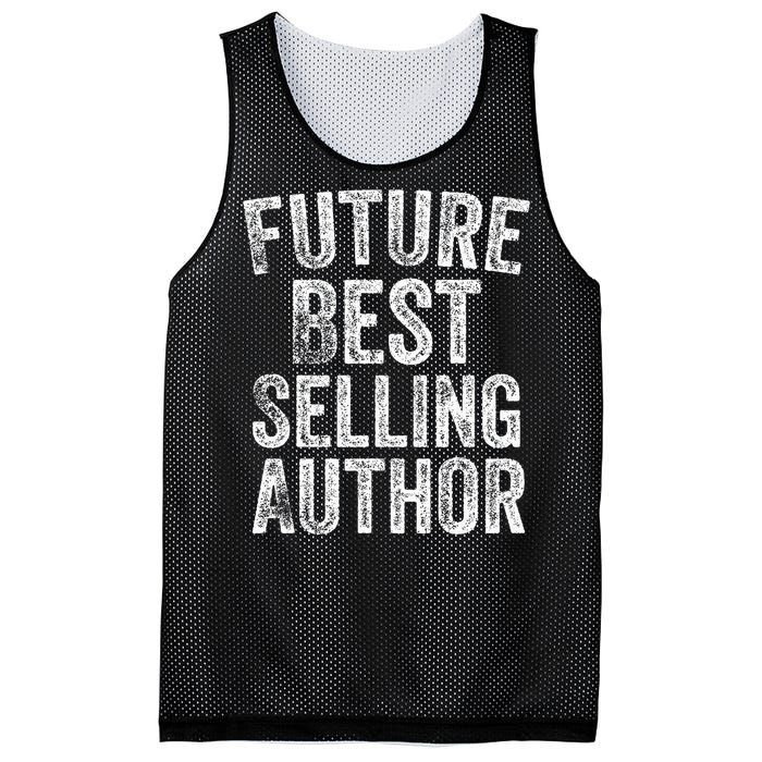 Future Best Selling Author Poetry Gifts For Writers Poets Mesh Reversible Basketball Jersey Tank