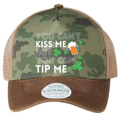 Funny Bartender St Patricks Day Waiter Waitress Server Gift Legacy Tie Dye Trucker Hat