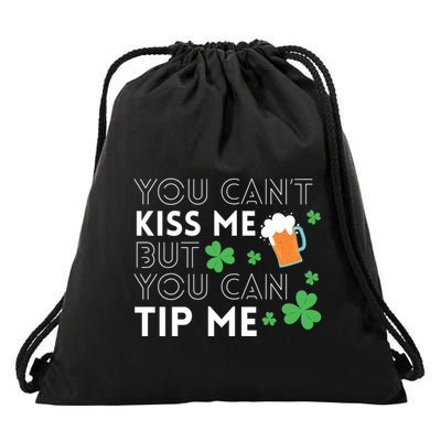 Funny Bartender St Patricks Day Waiter Waitress Server Gift Drawstring Bag