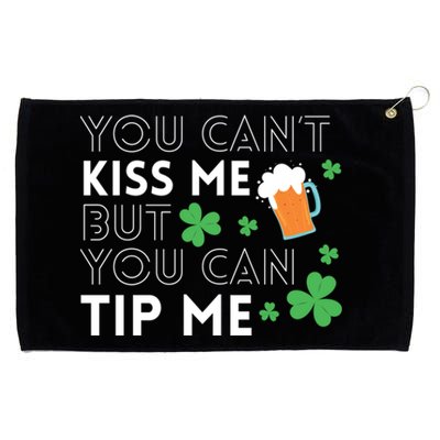 Funny Bartender St Patricks Day Waiter Waitress Server Gift Grommeted Golf Towel