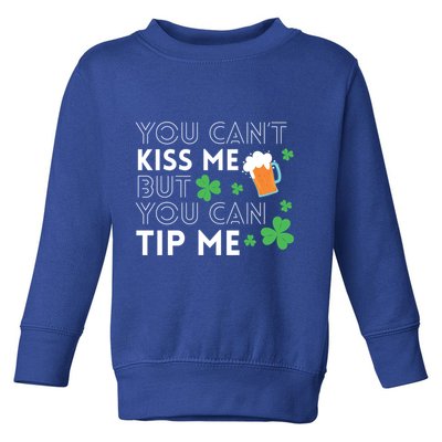 Funny Bartender St Patricks Day Waiter Waitress Server Gift Toddler Sweatshirt