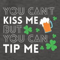 Funny Bartender St Patricks Day Waiter Waitress Server Gift Vector Backpack