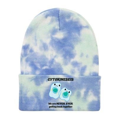 Funny Biology Science Biology Teacher Gift Idea Tie Dye 12in Knit Beanie