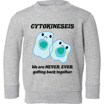 Funny Biology Science Biology Teacher Gift Idea Toddler Sweatshirt