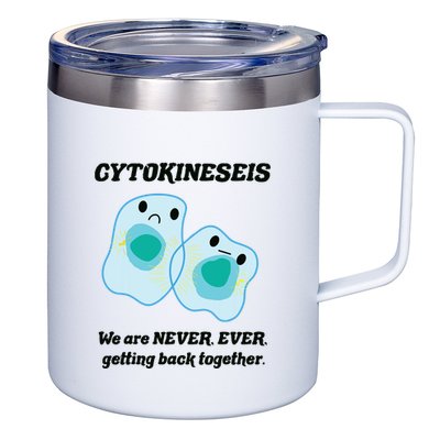 Funny Biology Science Biology Teacher Gift Idea 12oz Stainless Steel Coffee Mug