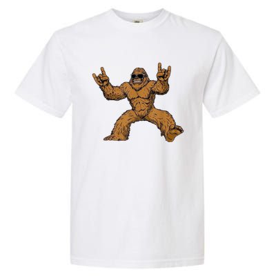 Funny Bigfoot Sasquatch Graphic Garment-Dyed Heavyweight T-Shirt