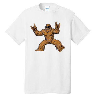 Funny Bigfoot Sasquatch Graphic Tall T-Shirt