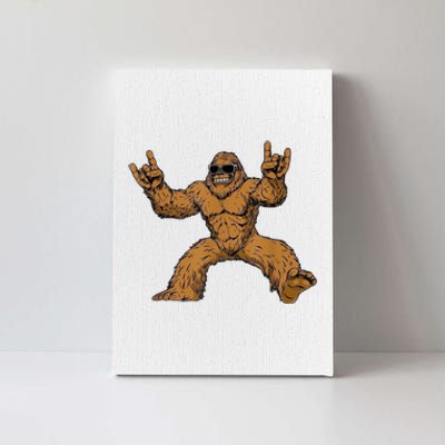 Funny Bigfoot Sasquatch Graphic Canvas