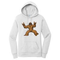 Funny Bigfoot Sasquatch Graphic Women's Pullover Hoodie