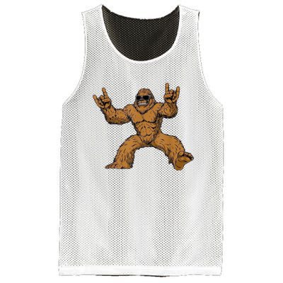 Funny Bigfoot Sasquatch Graphic Mesh Reversible Basketball Jersey Tank