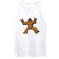 Funny Bigfoot Sasquatch Graphic PosiCharge Competitor Tank