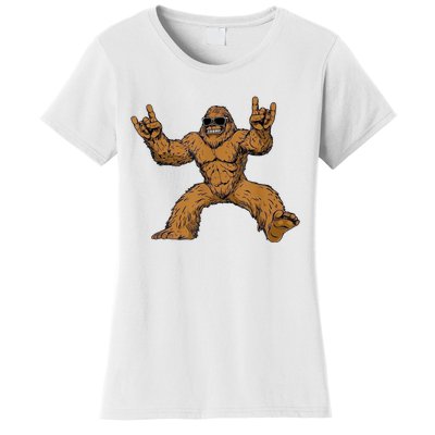 Funny Bigfoot Sasquatch Graphic Women's T-Shirt