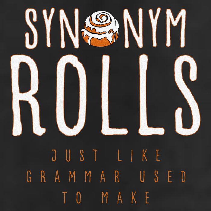 Funny Baking Synonym Rolls English Grammar Pun For Teacher Cool Comfort Performance Bucket Hat