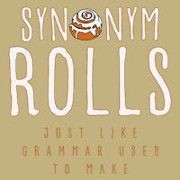 Funny Baking Synonym Rolls English Grammar Pun For Teacher Cooling Performance Crew T-Shirt