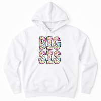 Floral Big Sister Gift Pregnancy Announcement Hoodie