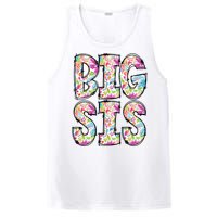 Floral Big Sister Gift Pregnancy Announcement PosiCharge Competitor Tank