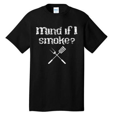 Funny Bbq Smoker Accessory Pitmaster Grill Tall T-Shirt