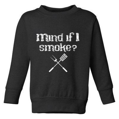Funny Bbq Smoker Accessory Pitmaster Grill Toddler Sweatshirt