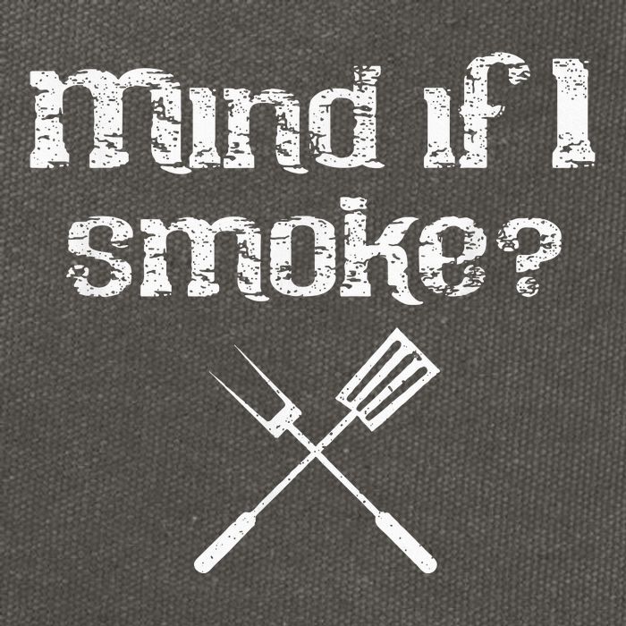 Funny Bbq Smoker Accessory Pitmaster Grill Cotton Canvas Backpack