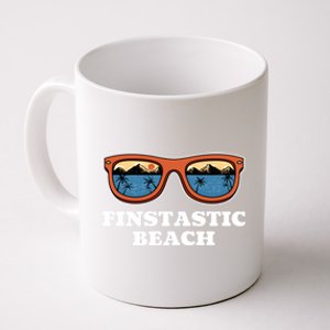 Finstastic Beach Summer Fishing Tropical Fisher Family Cool Gift Coffee Mug