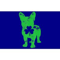 French Bulldog St Patricks Day Boys Girls Shamrock Dog Lover Bumper Sticker